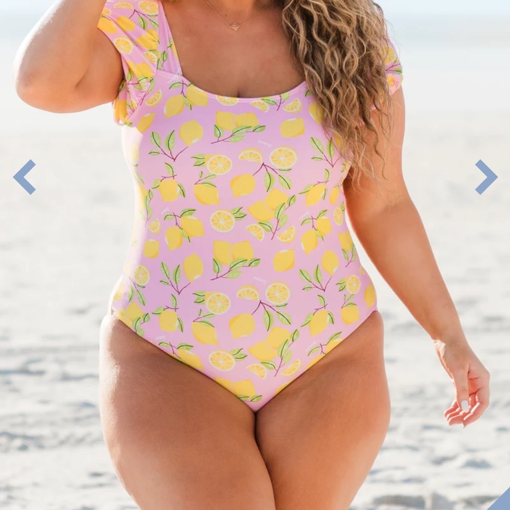 Chic soul one piece-pink lemons